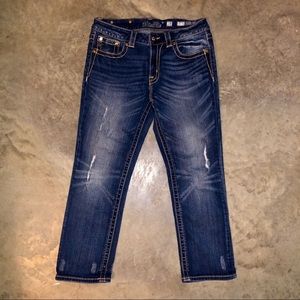 Miss Me Boyfriend Jean Capris